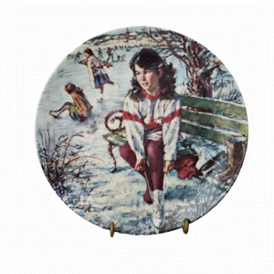 Vintage collectible plate by Stewart Sherwood 1989 Winning Ways